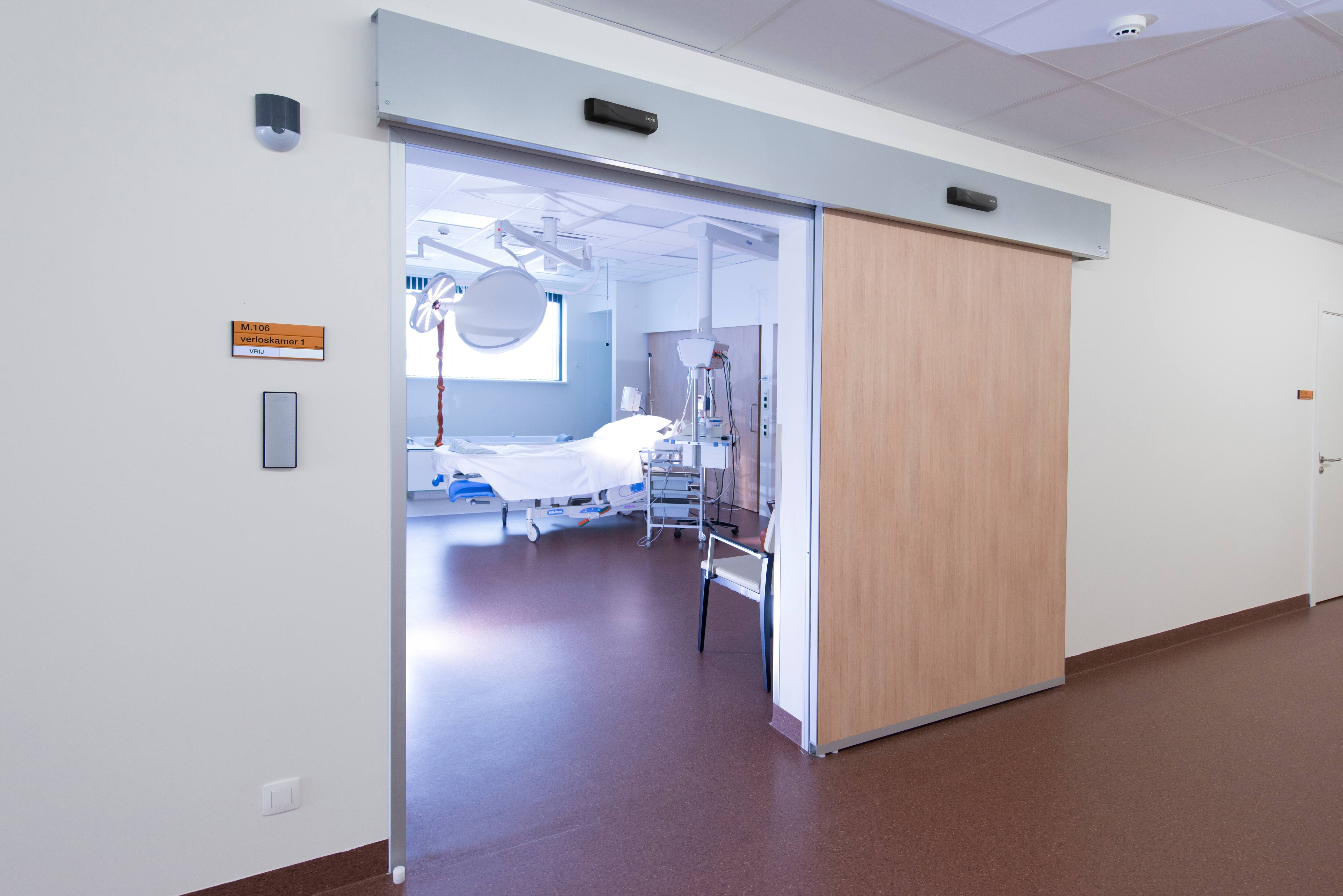 Safety sensors make KONE hermetic doors a safe solution for various environments.